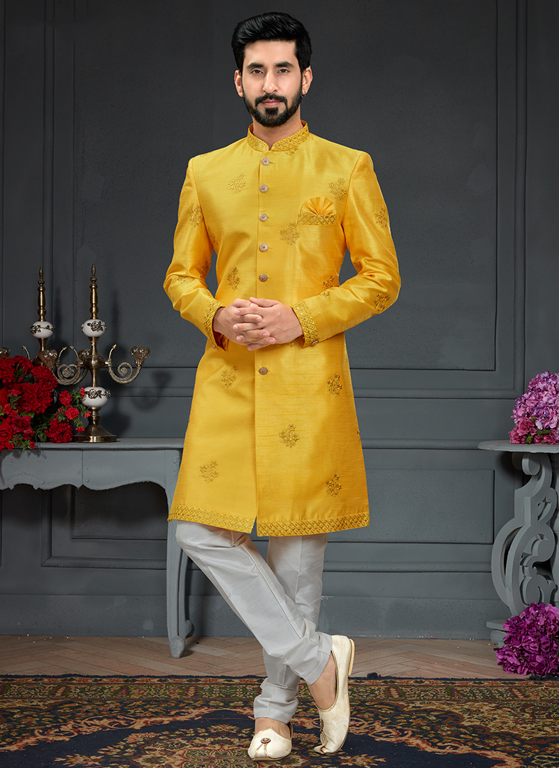 Nawabi indo western sherwani hotsell