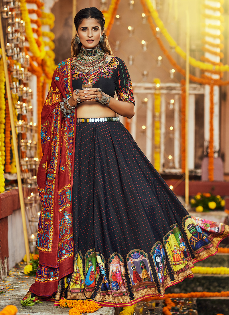 Rajasthani Lehen ga - Samyakk: Sarees | Sherwani | Salwar Suits | Kurti |  Lehenga | Gowns | Mens Wear