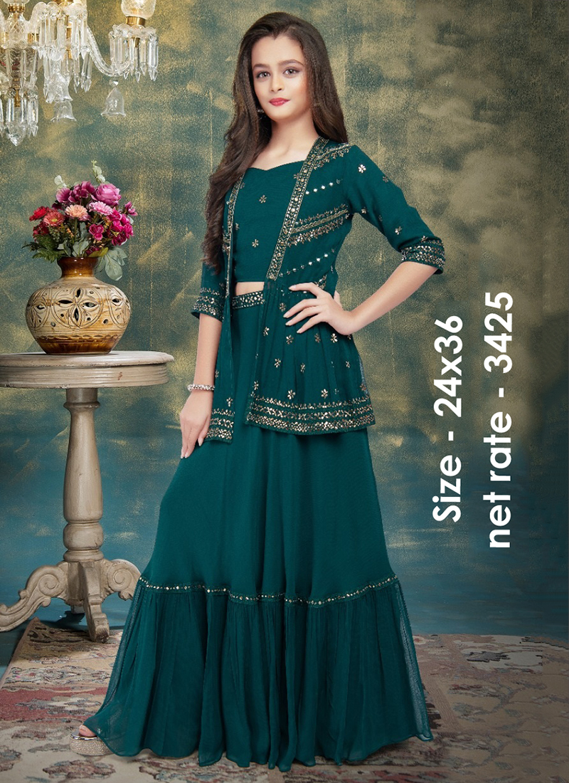 3 piece stitched designer embroidered silk maxi or frock for girls and  women | silk | - Sale price - Buy online in Pakistan - Farosh.pk