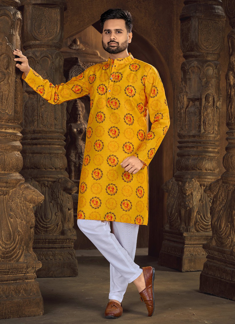Stylish Kurta Pajama Fancy Buy Fancy Work Silk Kurta Pyjama In