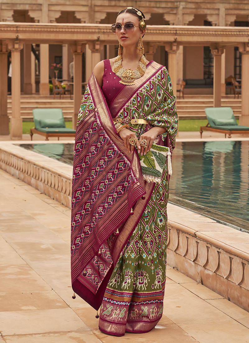 patola-sarees-everyday - Utsav Fashion Blog