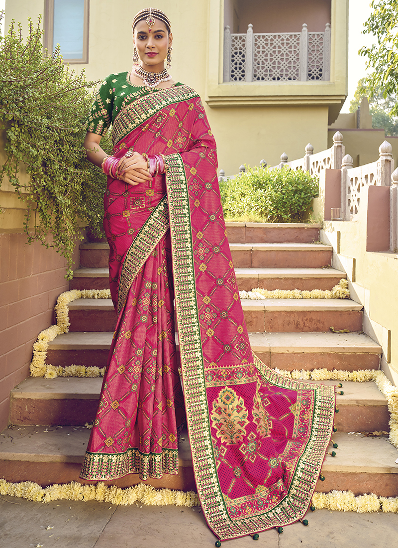 Wedding Heavy Work Saree