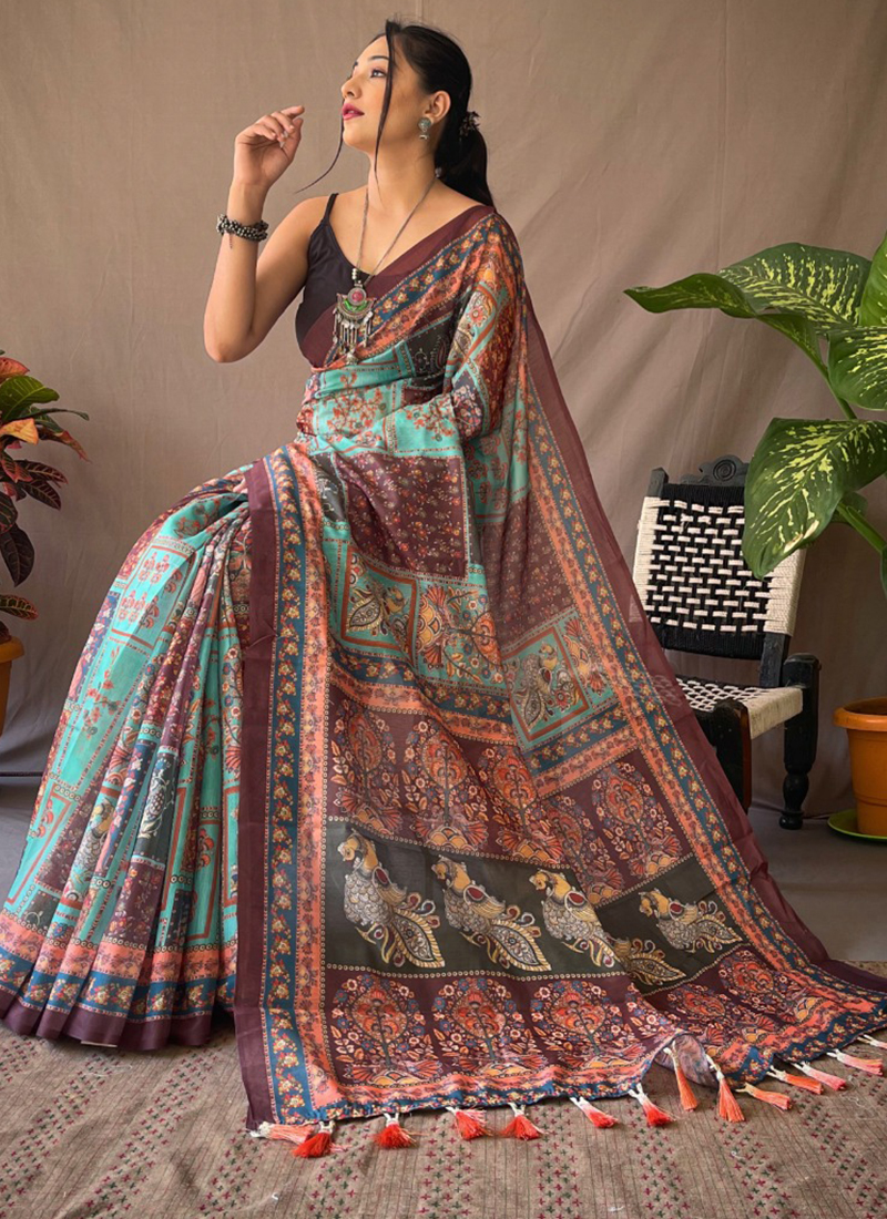 Antra Gulabi Vol-2 Wholesale Black Rangoli Fabrics Sarees - textiledeal.in