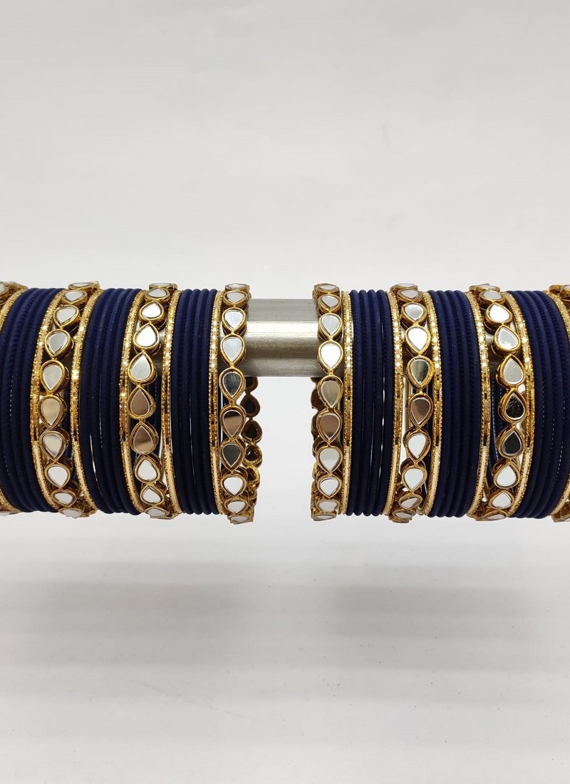 navy blue bangles online