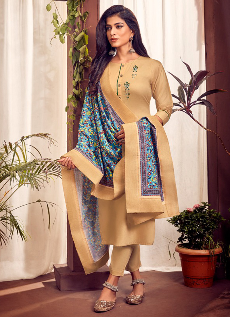 Jam Cotton Ladies Suit, Straight at Rs 835.00/piece in Delhi | ID:  25562496862