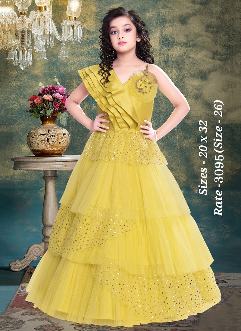 Party wear net gowns - Aarshi Fashions - 3477663