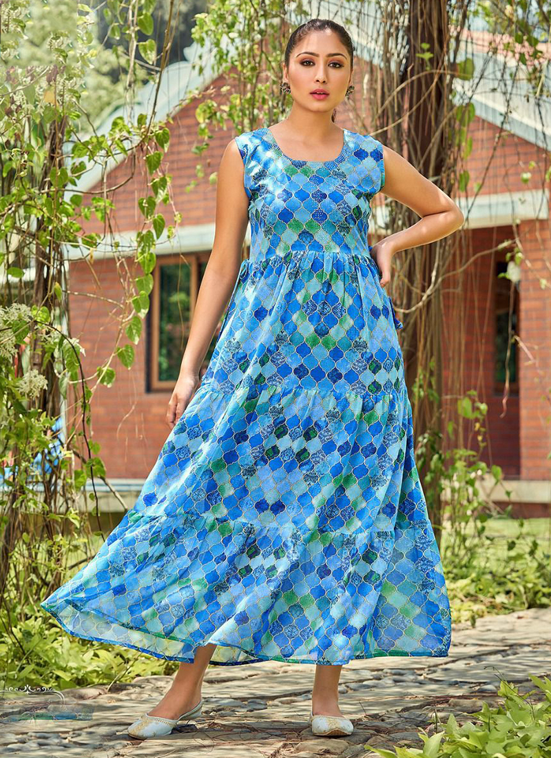 Long frock hotsell daily wear