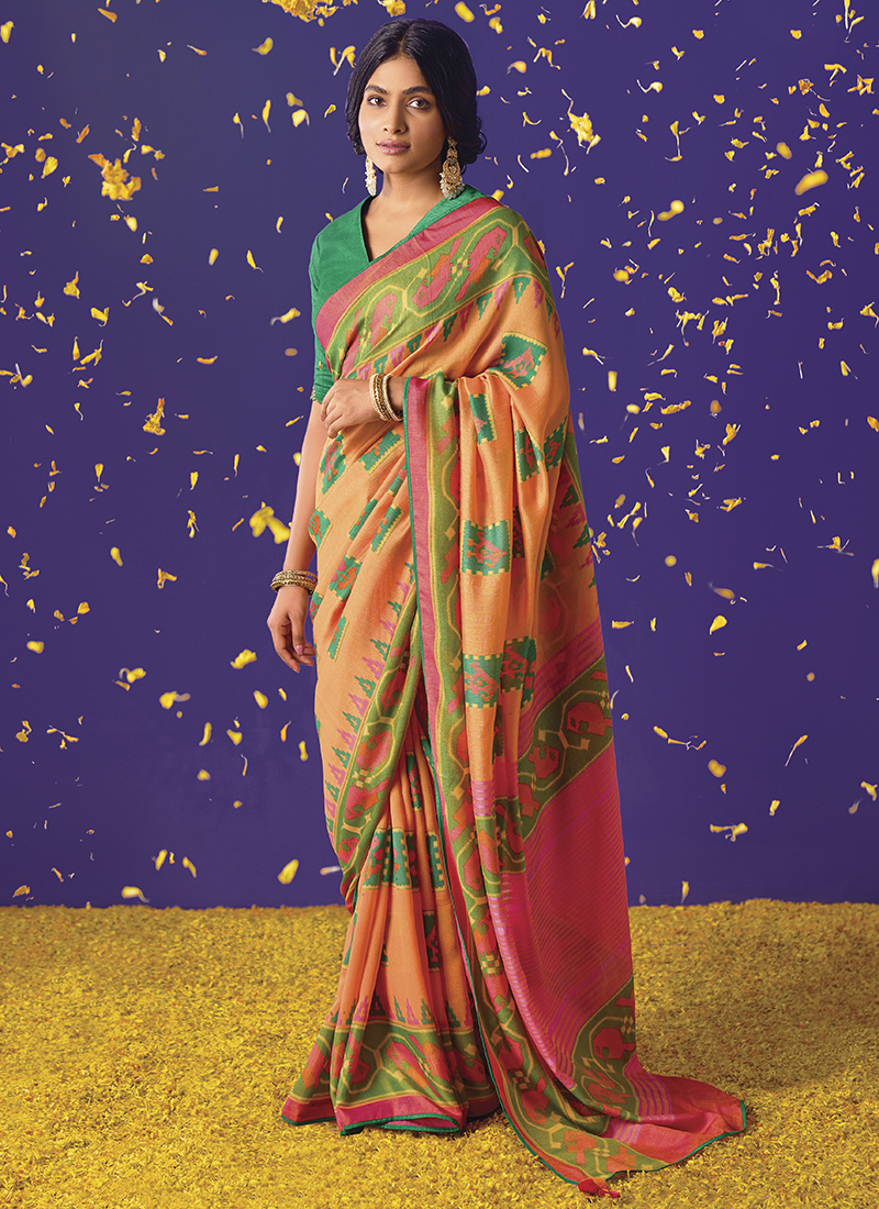 MINTORSI BHAVYA CHIFFON BRASSO SAREES Stunning catalog Rehmat Boutique