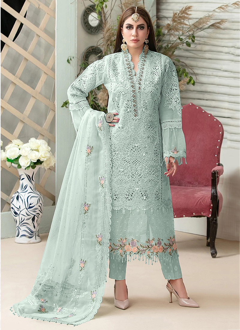 Beautiful Silk Asymetric layered Gown Embellished with hand embroidery  work Modern silhouette with tra  Gown party wear Bridal maxi dress  Indian gowns dresses