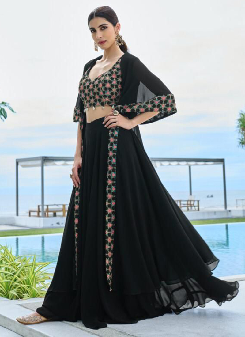 Aggregate more than 155 lehenga gown party wear best