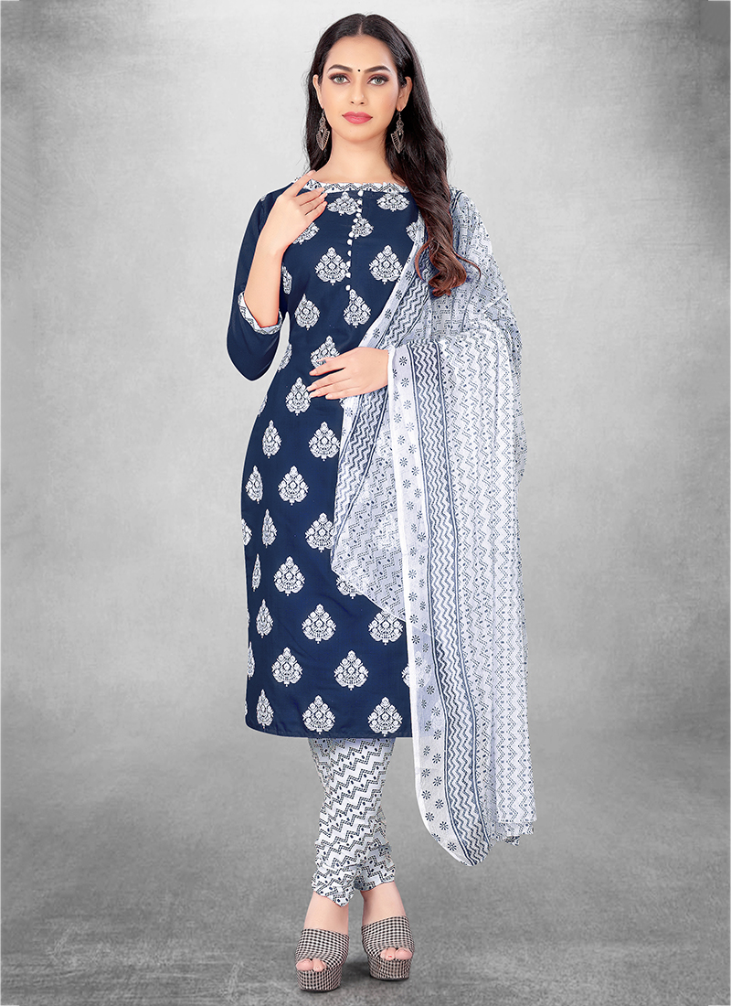 Buy Jaipuri Print ,Cotton Suits Online - Affordable & Stylish – Lavanya  India