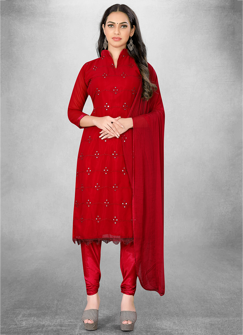 Red Color Wedding Wear Heavy Pakistani Suit – Apparel Designer