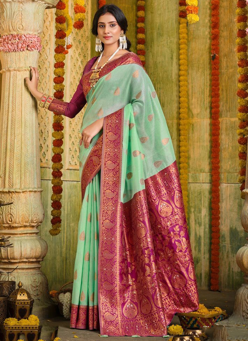 Buy Fancy Satin Silk Attractive New Design Fancy Saree With Swarovski Daim  Work Party Wear Festive Wear Saree. Online In India At Discounted Prices