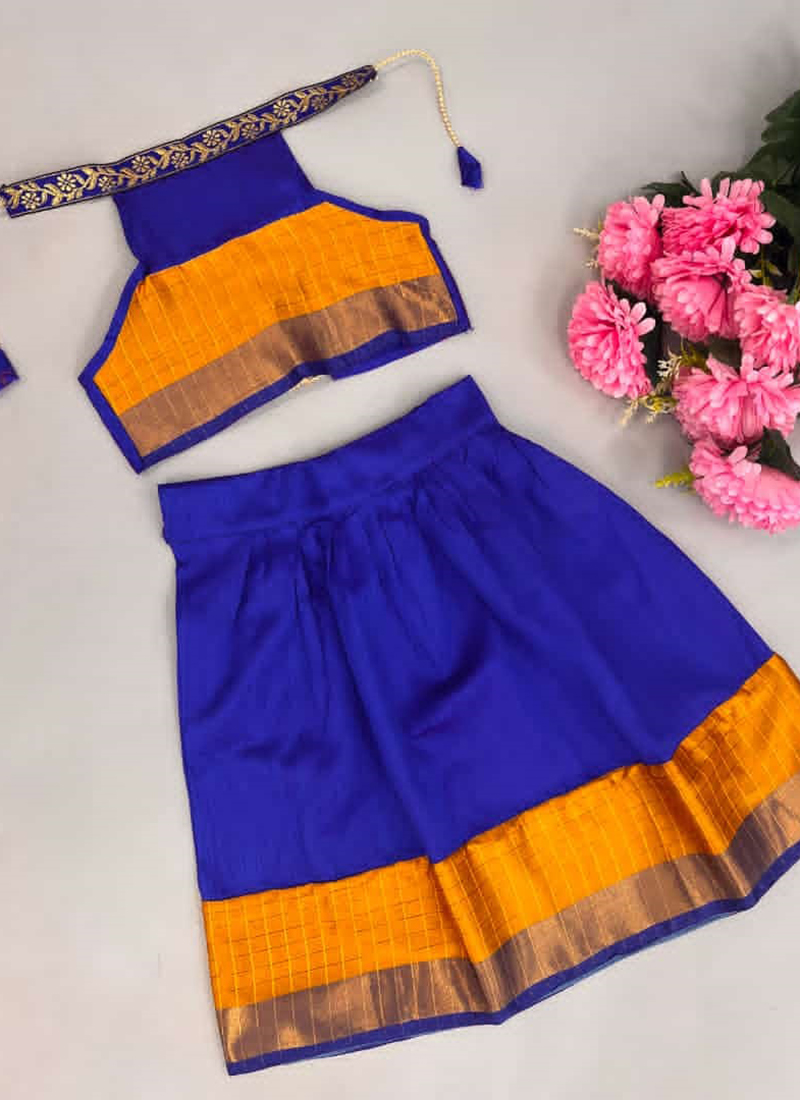 Buy Floral Printed Lehenga with Crop Top Online - ForeverKidz