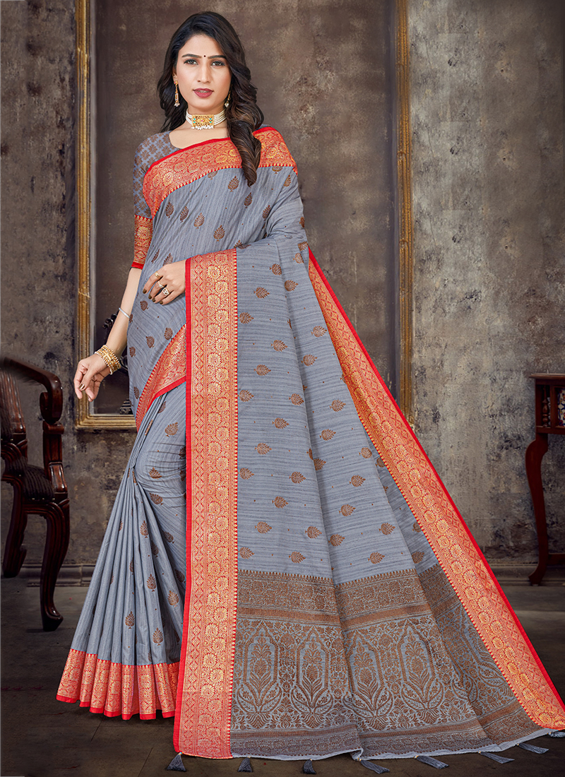 Orange Colour Soft Silk Paithani Designer Soft Silk Saree - KSM PRINTS -  4153713