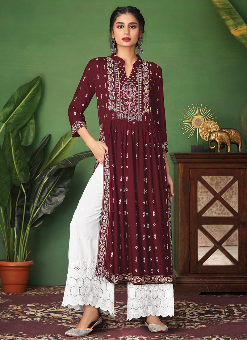 Traditional kurtis for on sale diwali