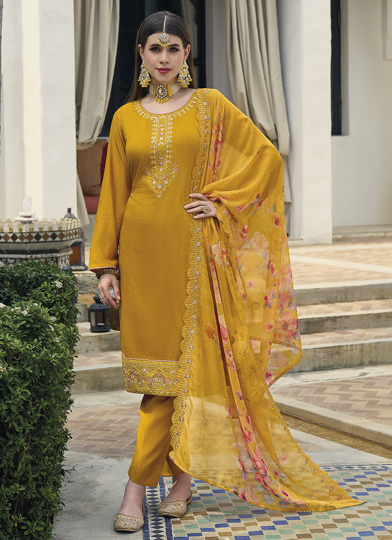 Women Clothing Shopping Destination — Silk Suits- Shop Designer Silk Salwar  Suits &...