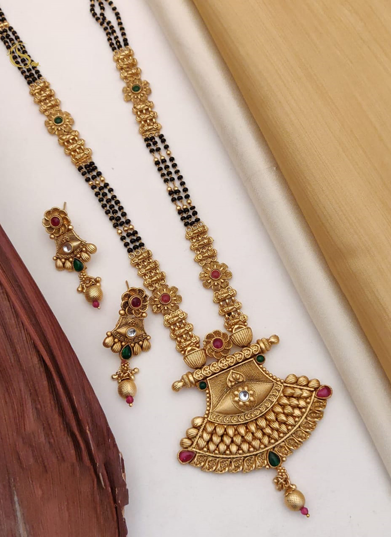 22K Jadtar Necklace Set (35.96 gms) - Antique Jewellery for Women by  Jewelegance (JGS-2002-00… | Gold fashion necklace, Jewelry bracelets gold,  Gold jewelry fashion