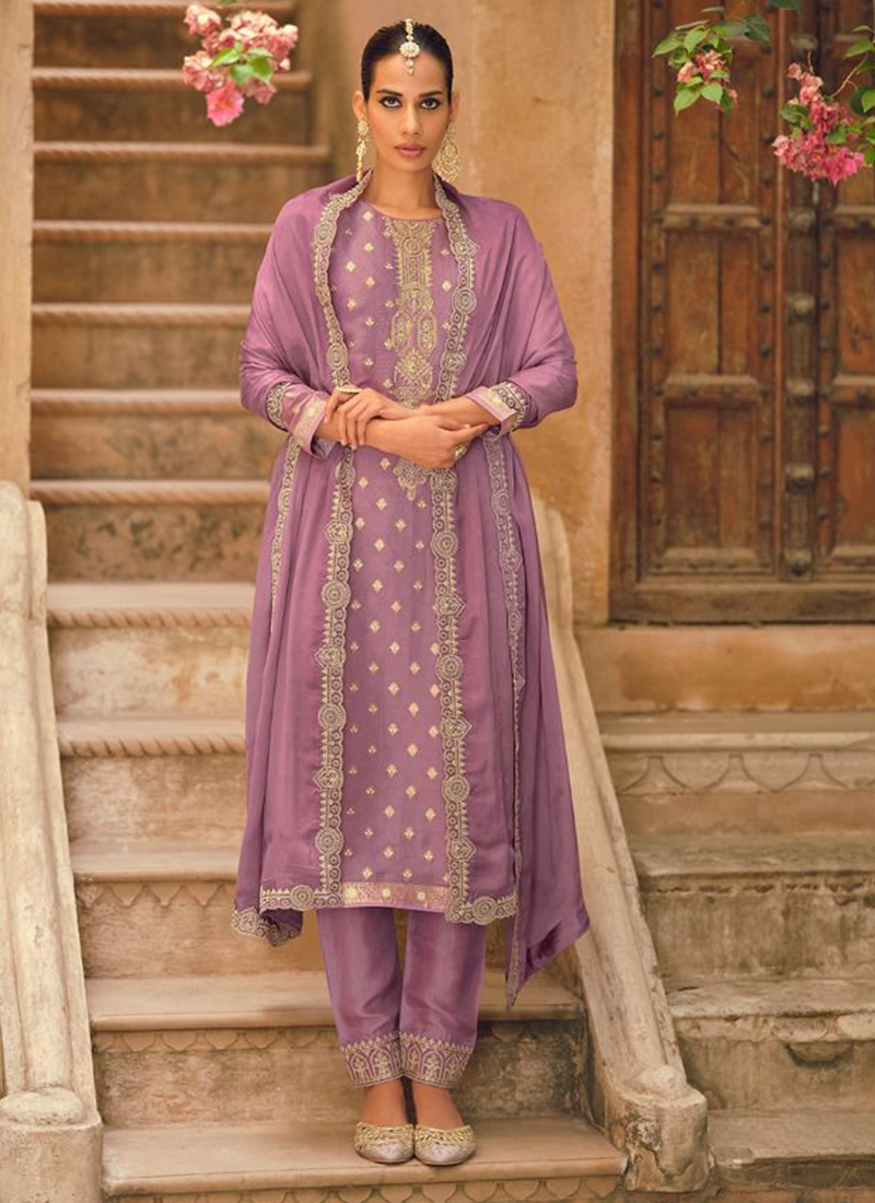 Kanjivaram hot sale salwar suits