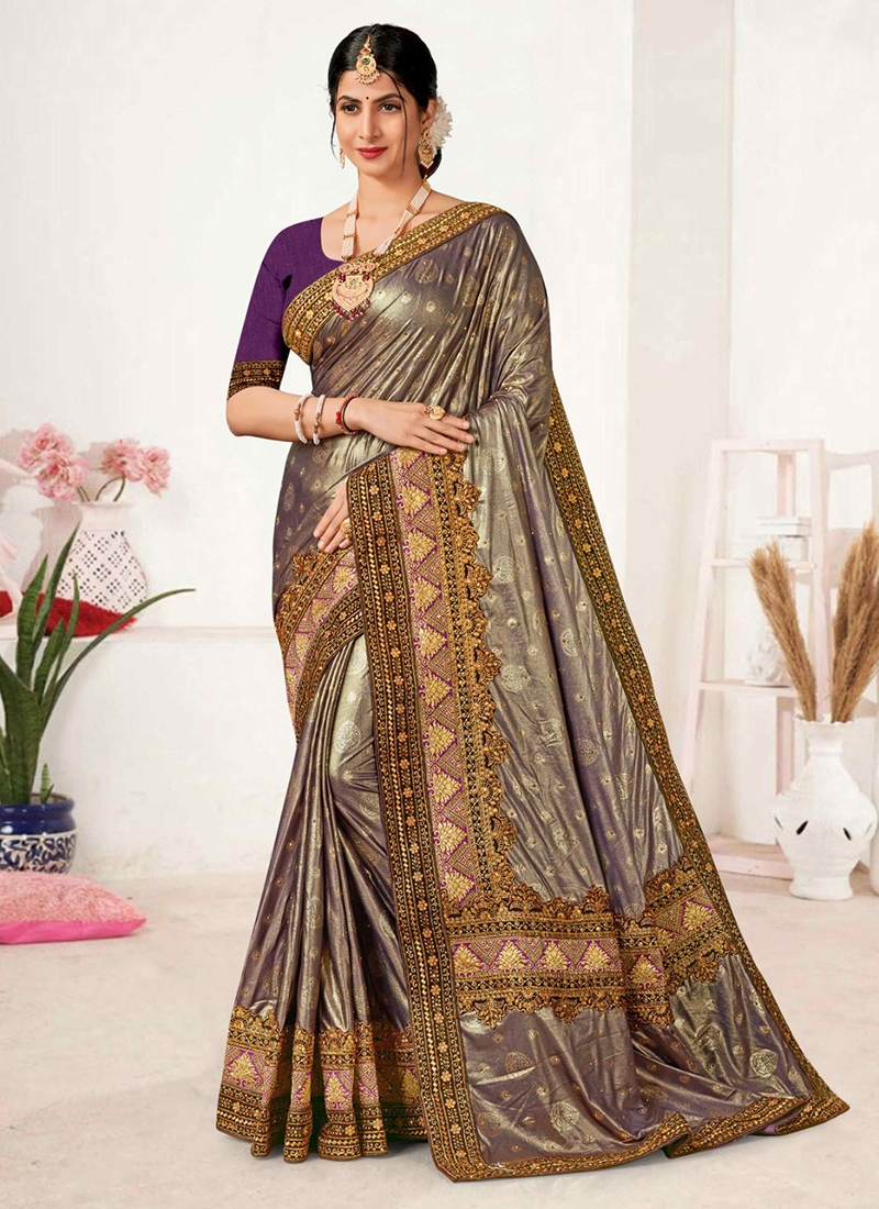 Aqua Blue Stone Work Moti Work Georgette Fancy Designer Wedding Sarees. Buy  online shopping sarees at - India.