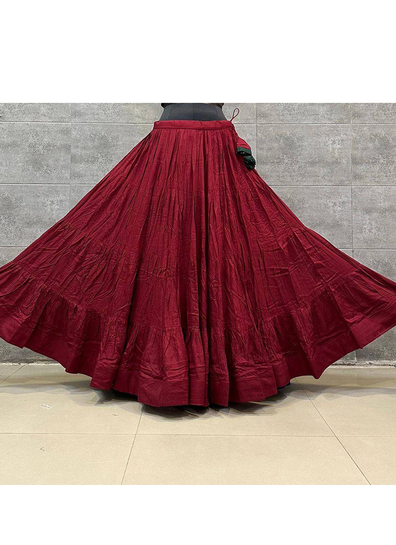 Maroon on sale skirt online