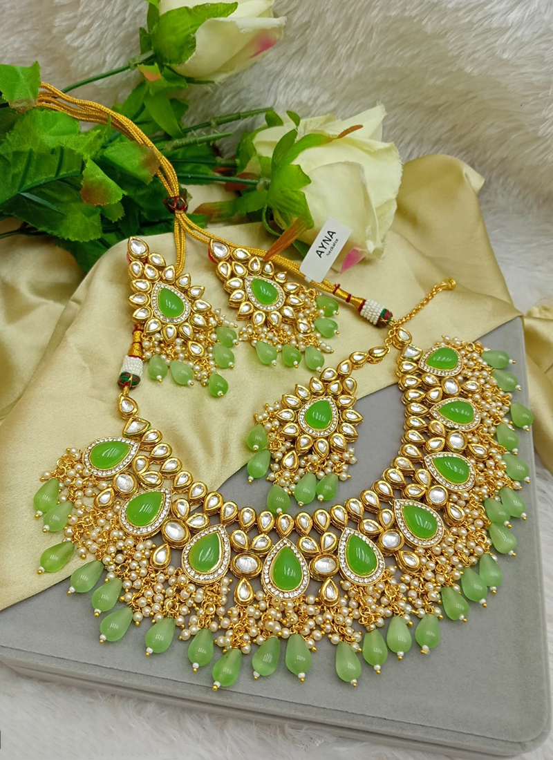 Light green sale jewellery