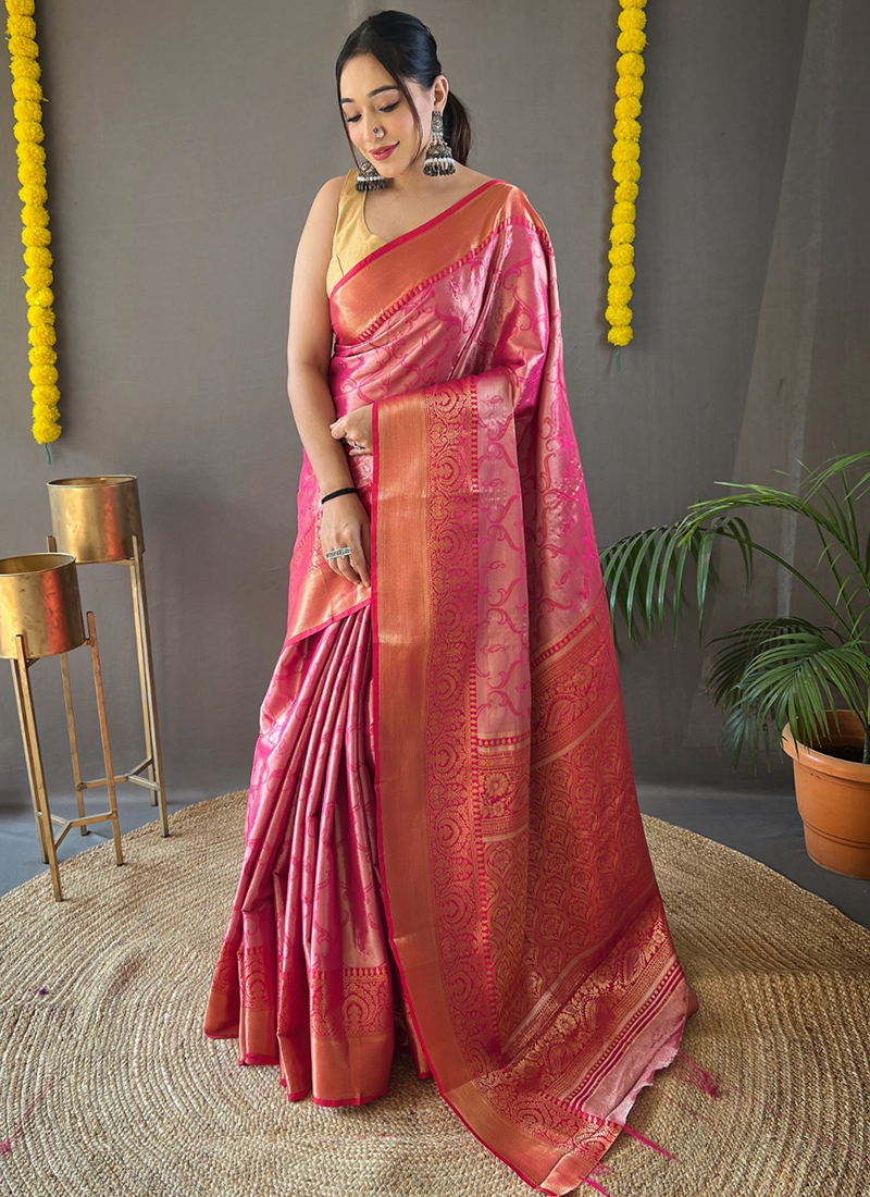 Ronisha Kalakari Banarasi Silk Saree Wholesale Saree India