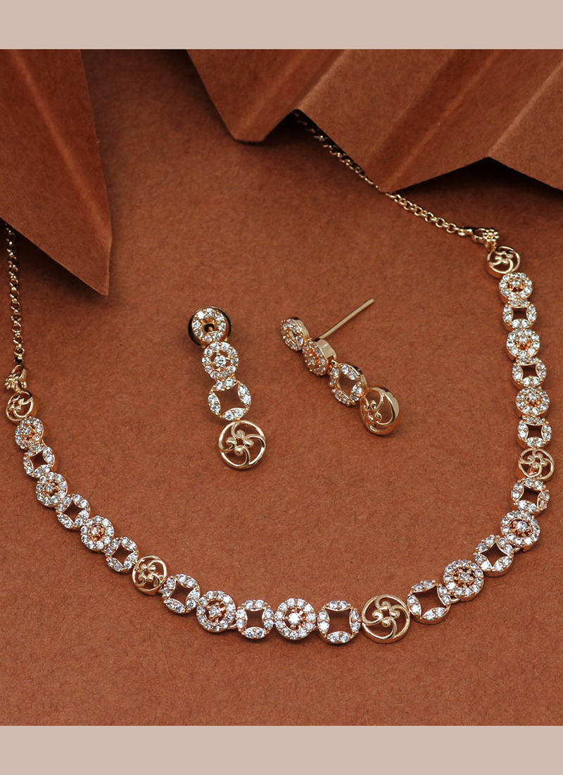 Wholesale American Diamond Jewellery Online Buy Rose Gold American