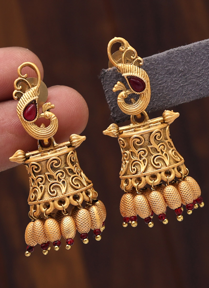 Jaipuri Jhumka - XJ14 - Jumbo Size – Svila Fashion