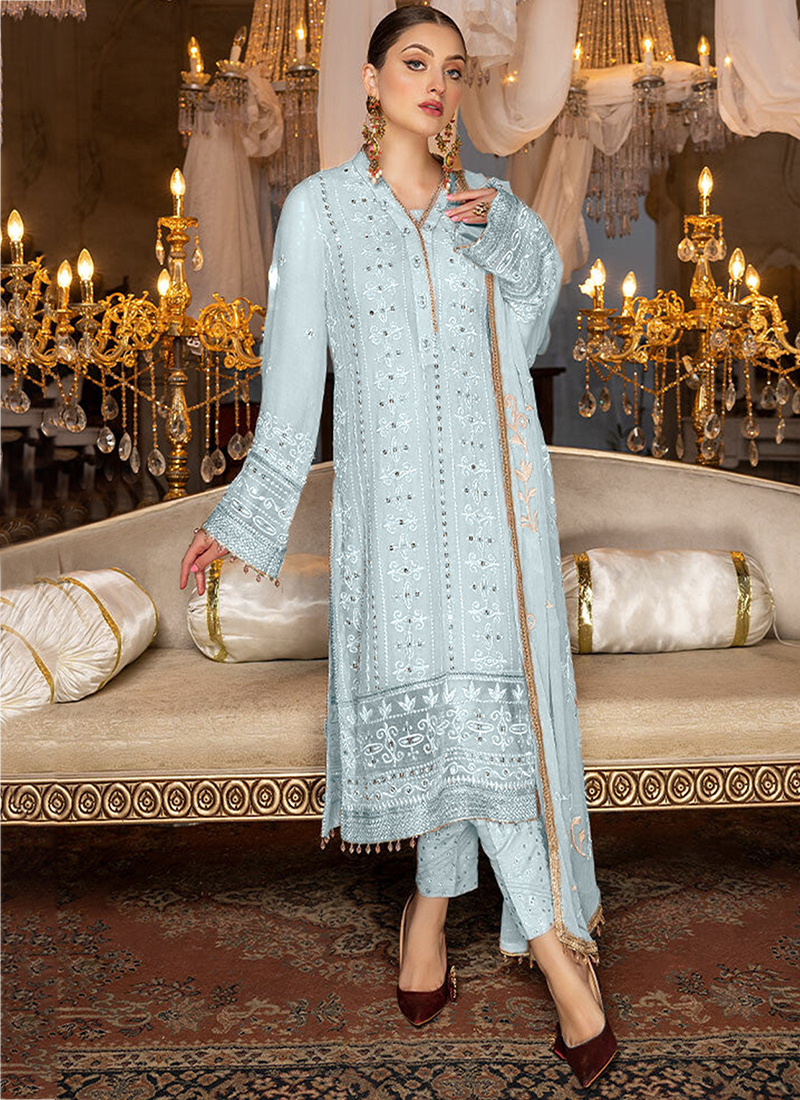 Eid Dress From Gul Ahmed | Eid Collection | | FE-32025 - Buy Online