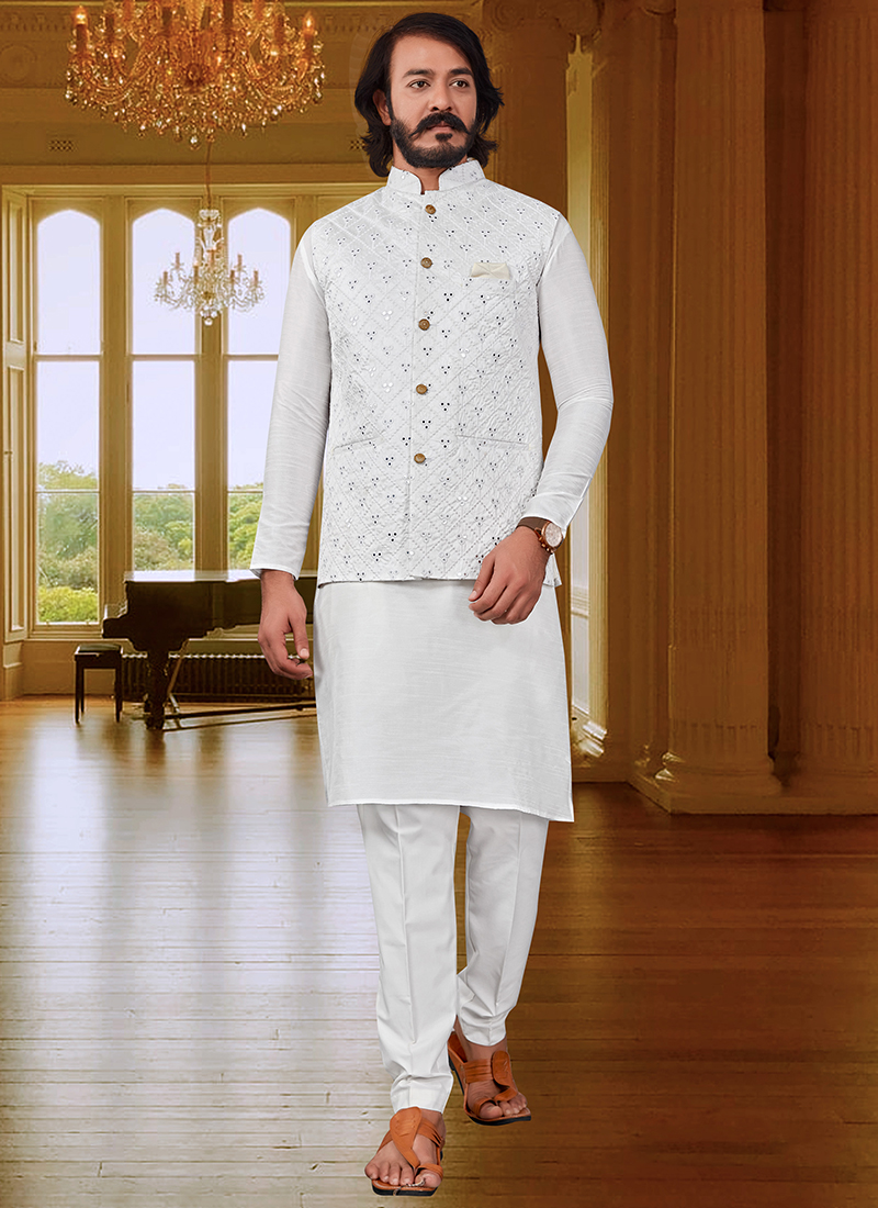 Indian Designer Party Wear Nehru Jacket Online | Bagtesh Fashion
