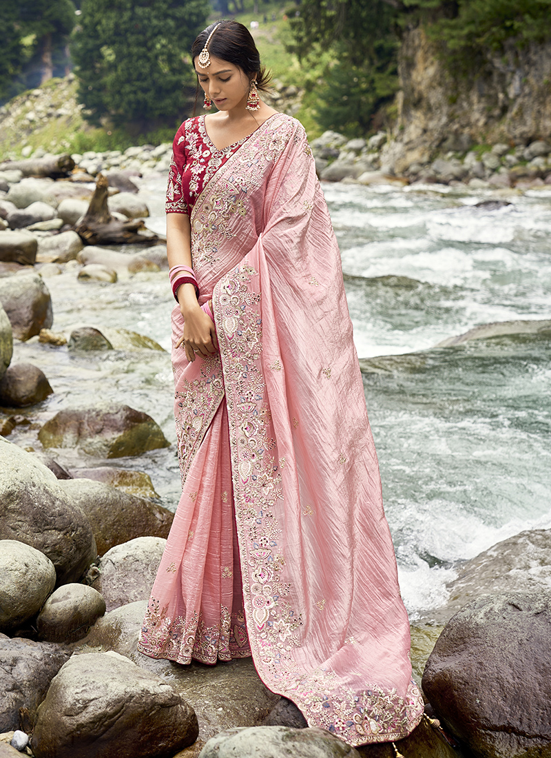 Fancy wedding sarees online hotsell