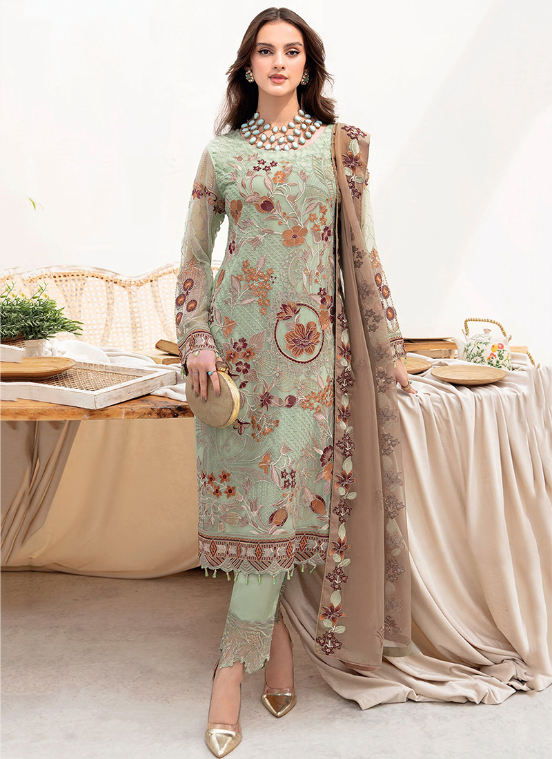 Eid Special Cotton Salwar Kameez Set Party Dress – Sadakalo