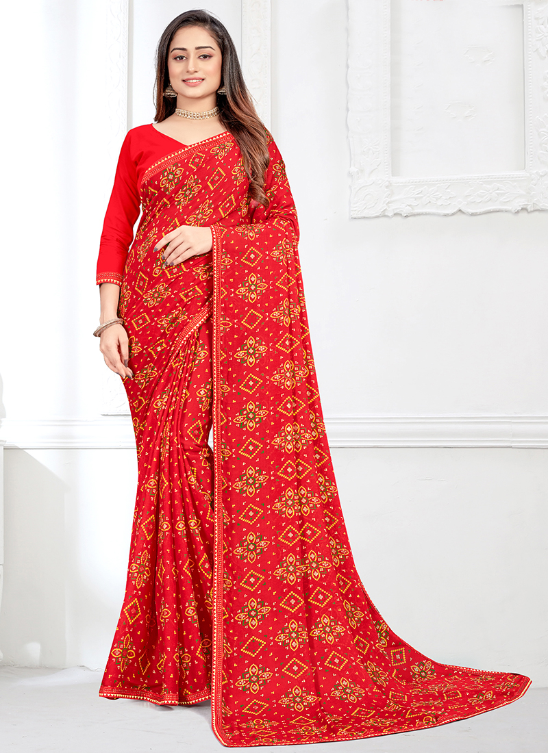 Pure Crepe Sarees In Surat - Prices, Manufacturers & Suppliers