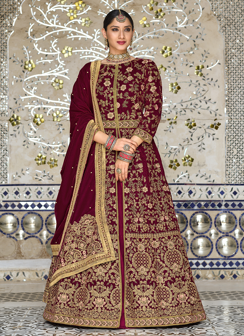 Dulhan store anarkali dress