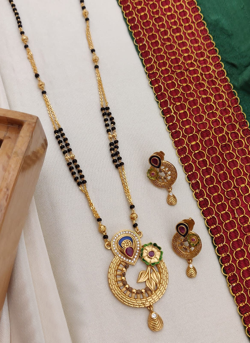 Latest mangalsutra pandal on sale design