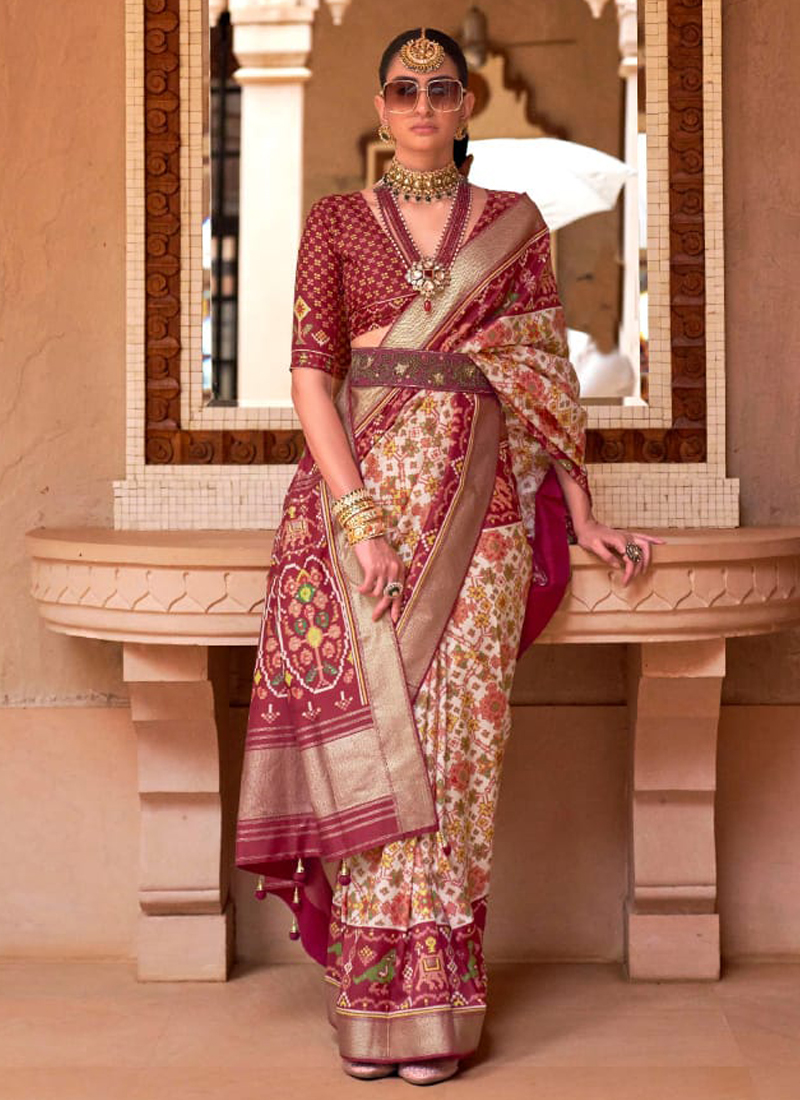 Patola Sarees | Buy Patola Silk Sarees Online | Ayush Kejriwal–  ayushkejriwal