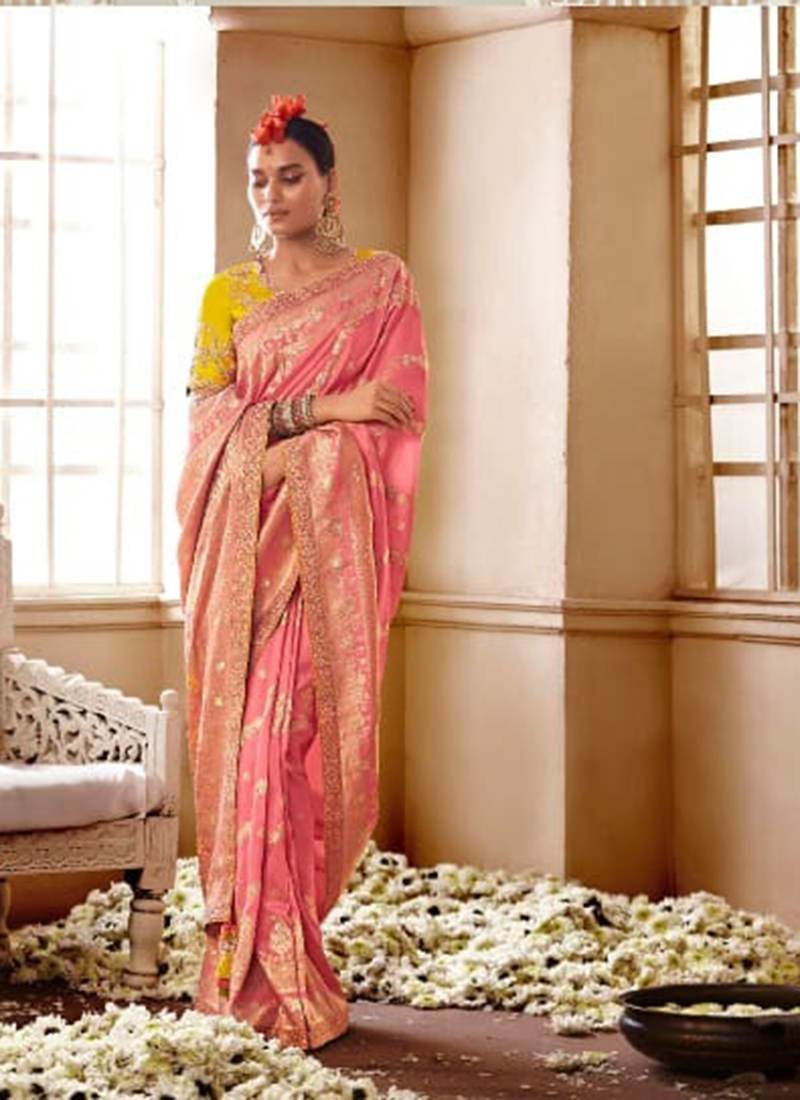 Sangam Presents Natasha Nylon Silk Sarees