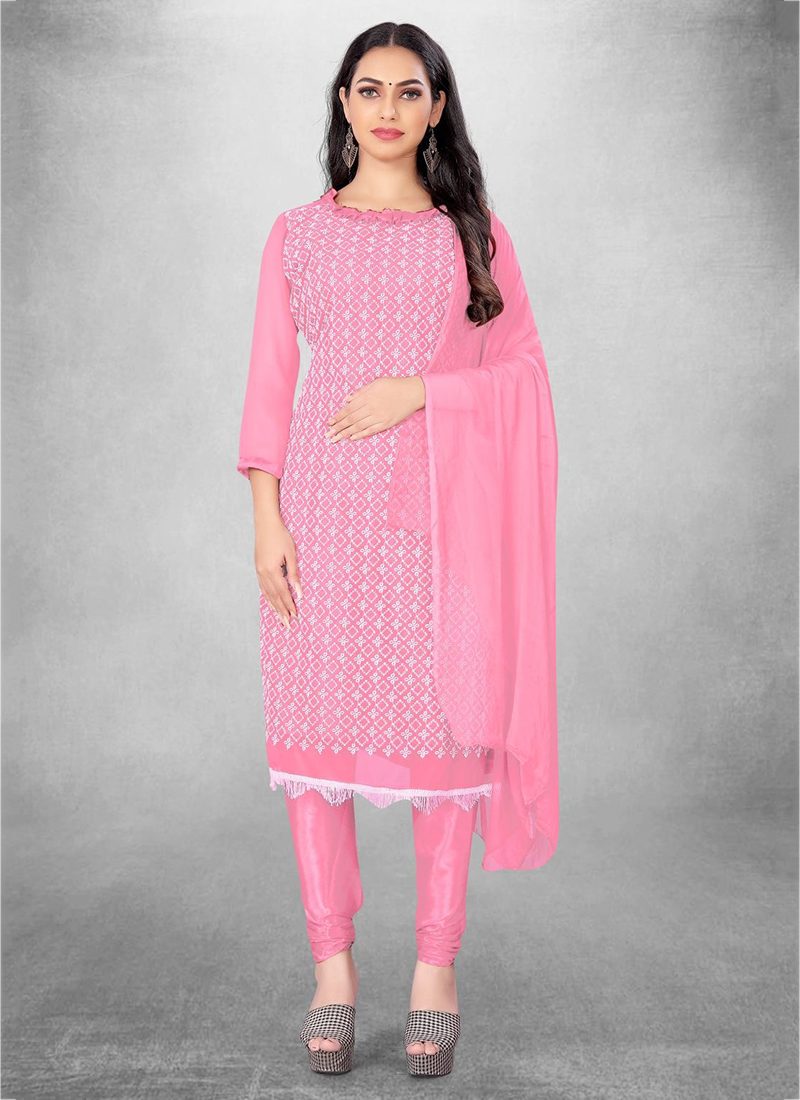 Pink anarkali suit | Design kurta