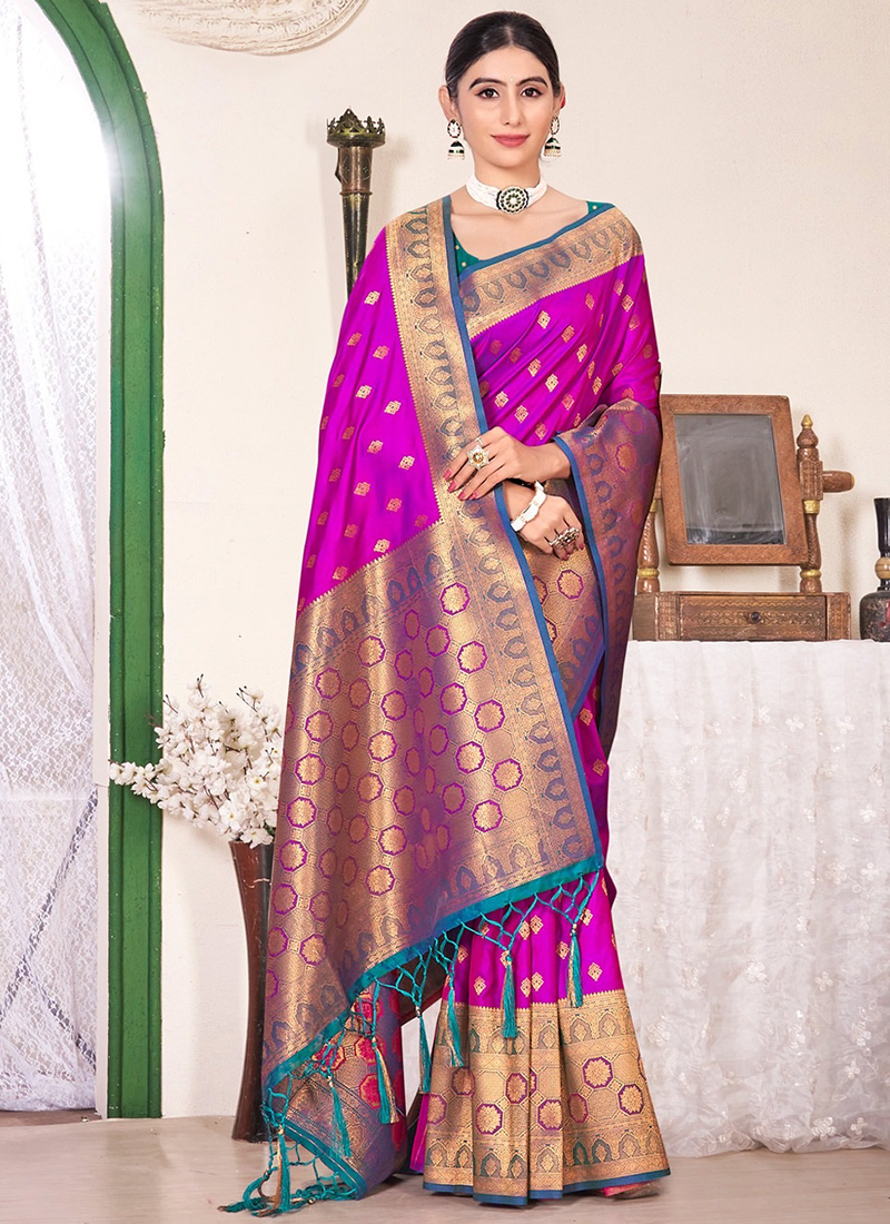 30 Kanjivaram Silk Sarees to Inspire Your Wedding Trousseau