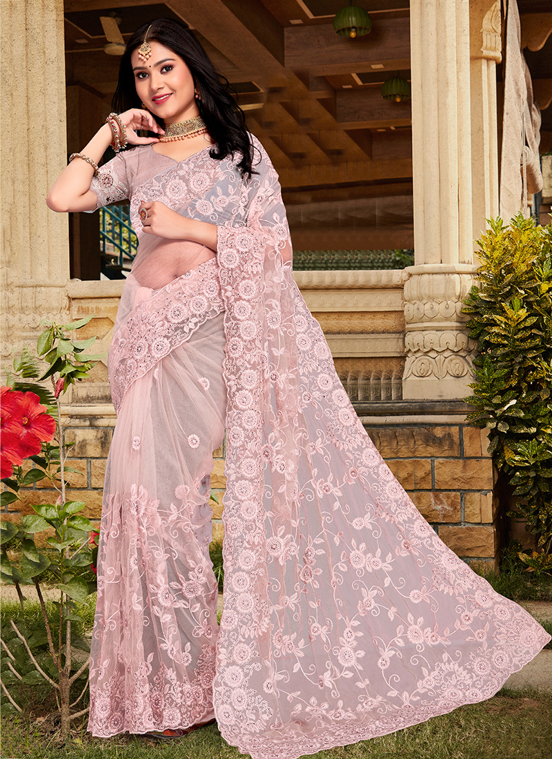 Moti deals work saree