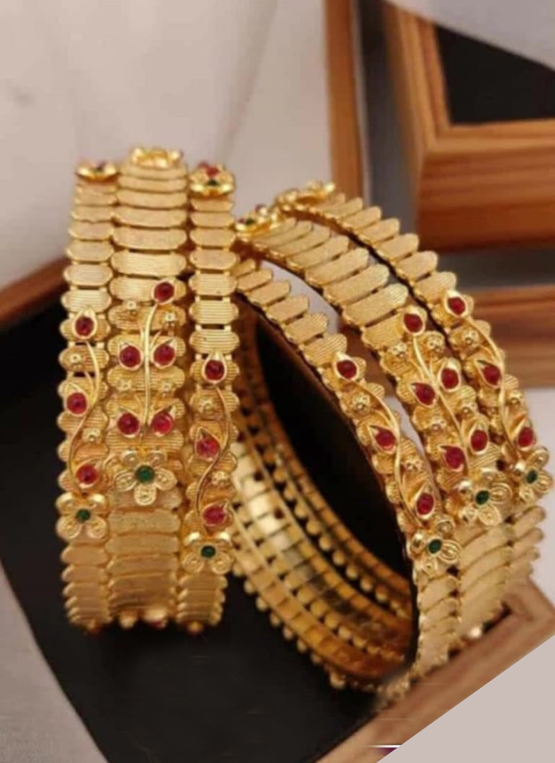 Bridal Bangle Set In Rajwadi Design 2022 | Bridal bangles, Bangle set,  Bridal jewelry sets