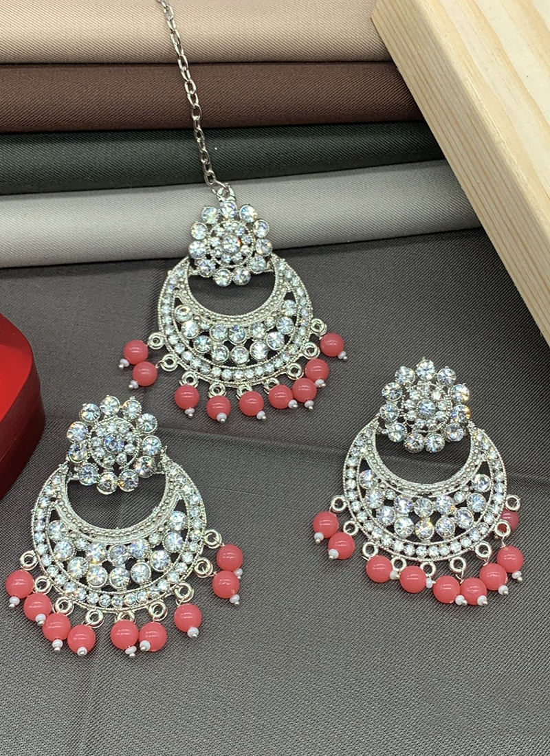 Swasti MaangTikka Earrings Set – I Jewels