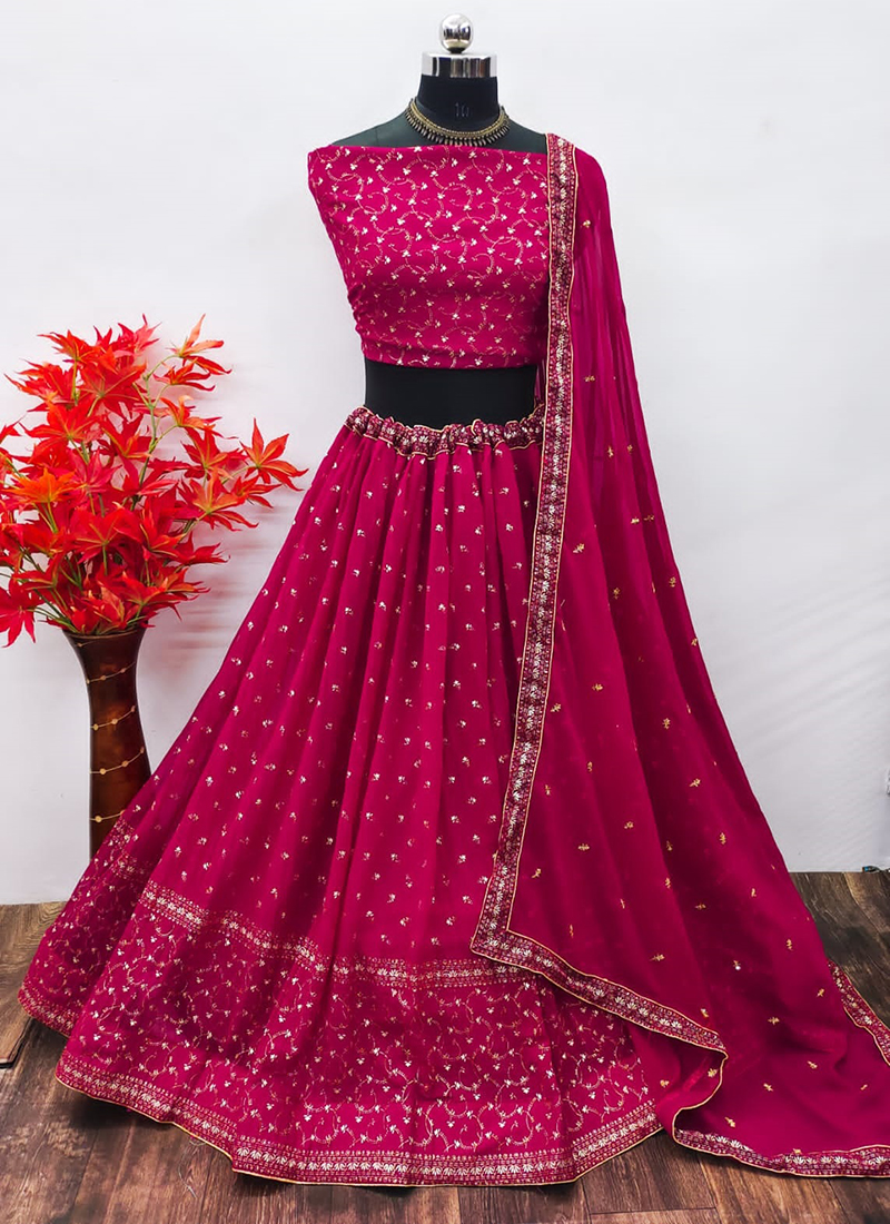 LAHRIYA LEHENGA RANI PINK