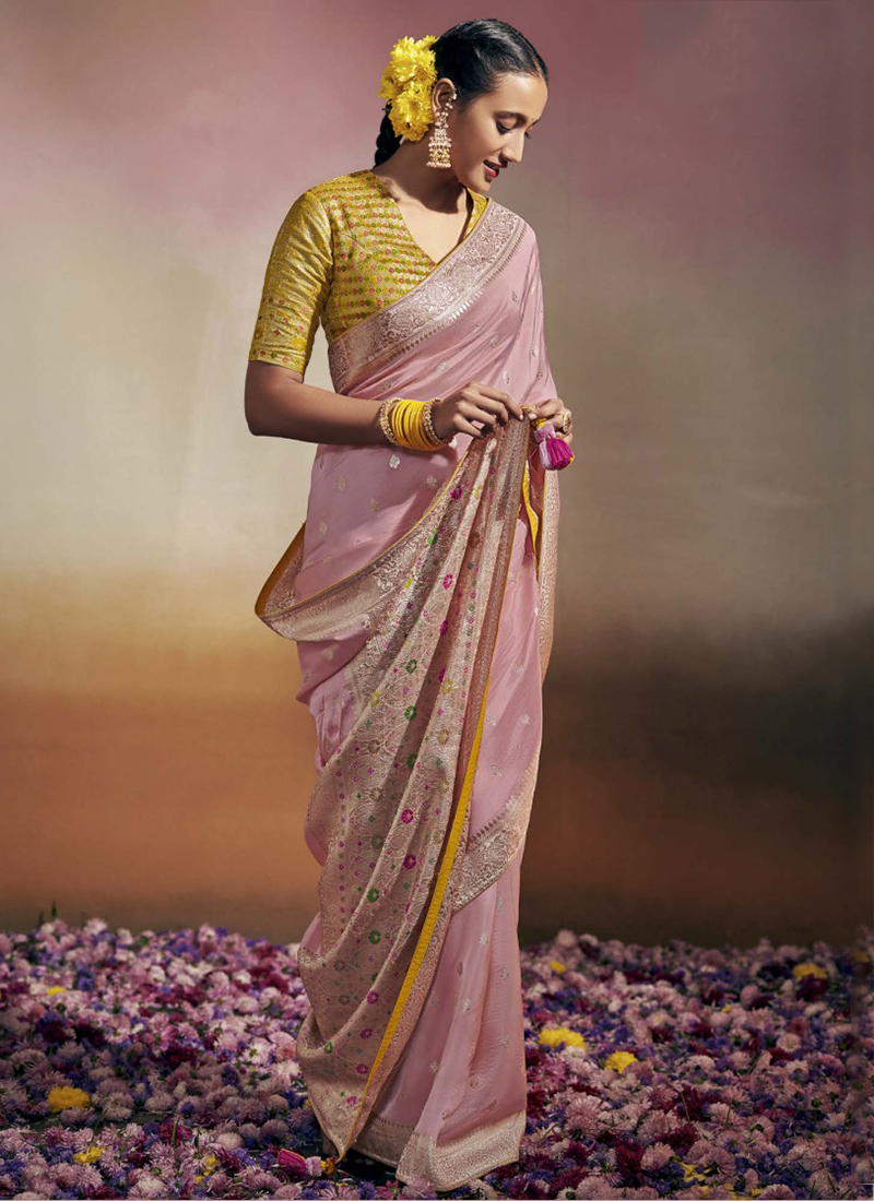 Purple South Pure Silk Woven Saree | Taneira Online Store