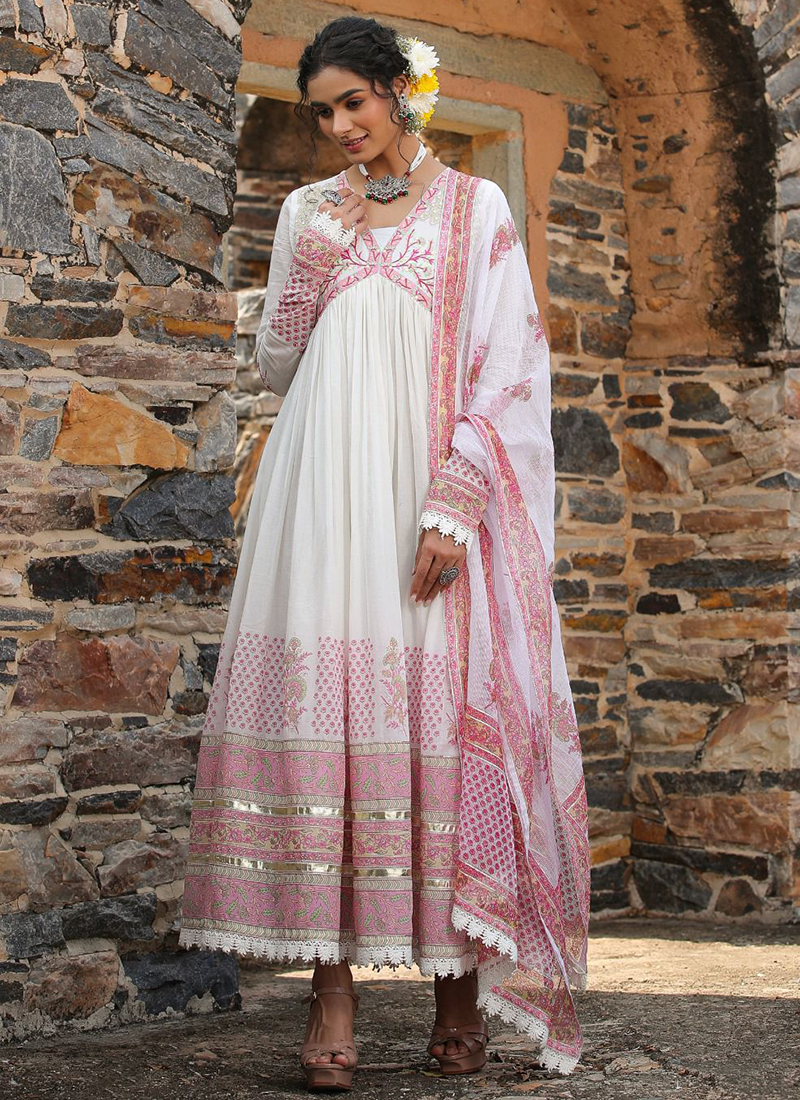 SSMP7 Cotton Wholesale Alia Cut Readymade Salwar Suits 2 Pieces Catalog