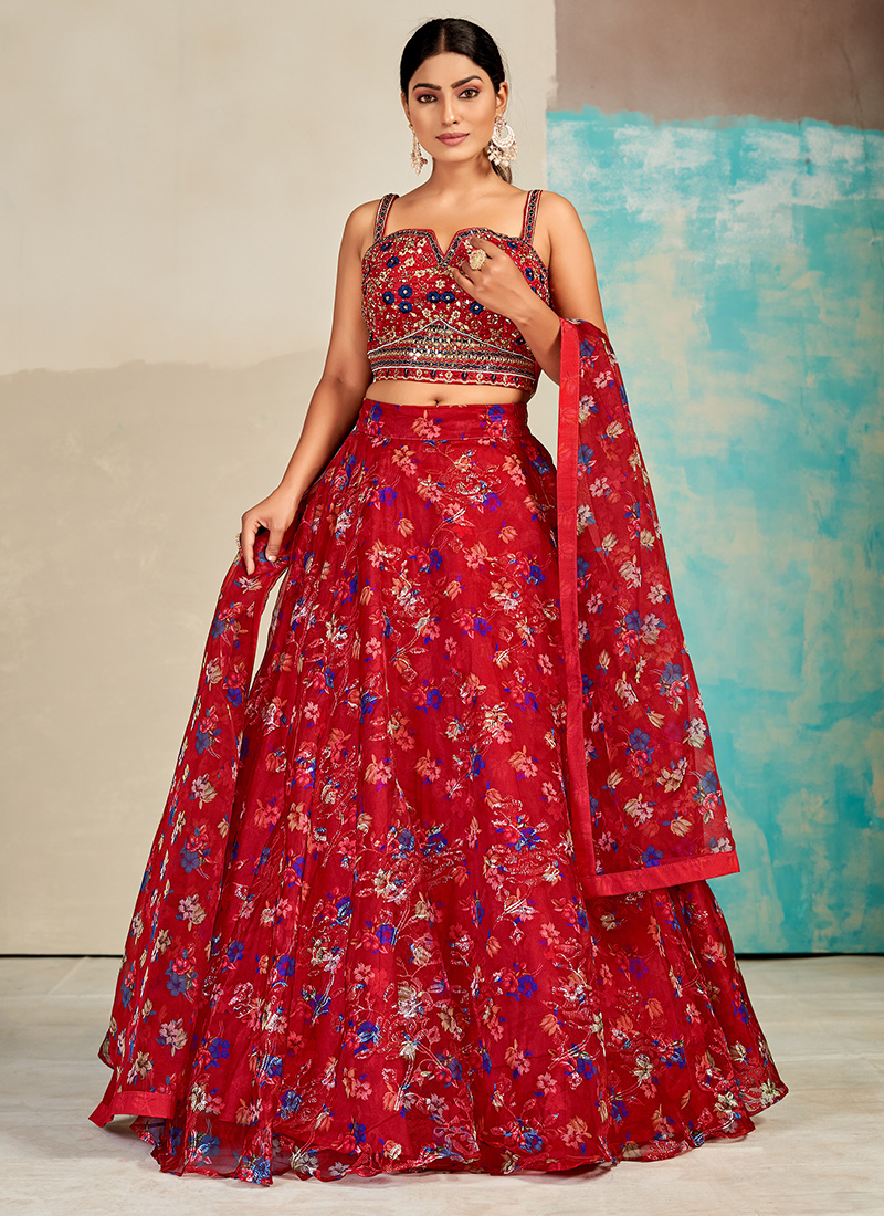 POPATRAM FASHION net Ladies Party Wear Lehenga Choli at Rs 1005 in Surat