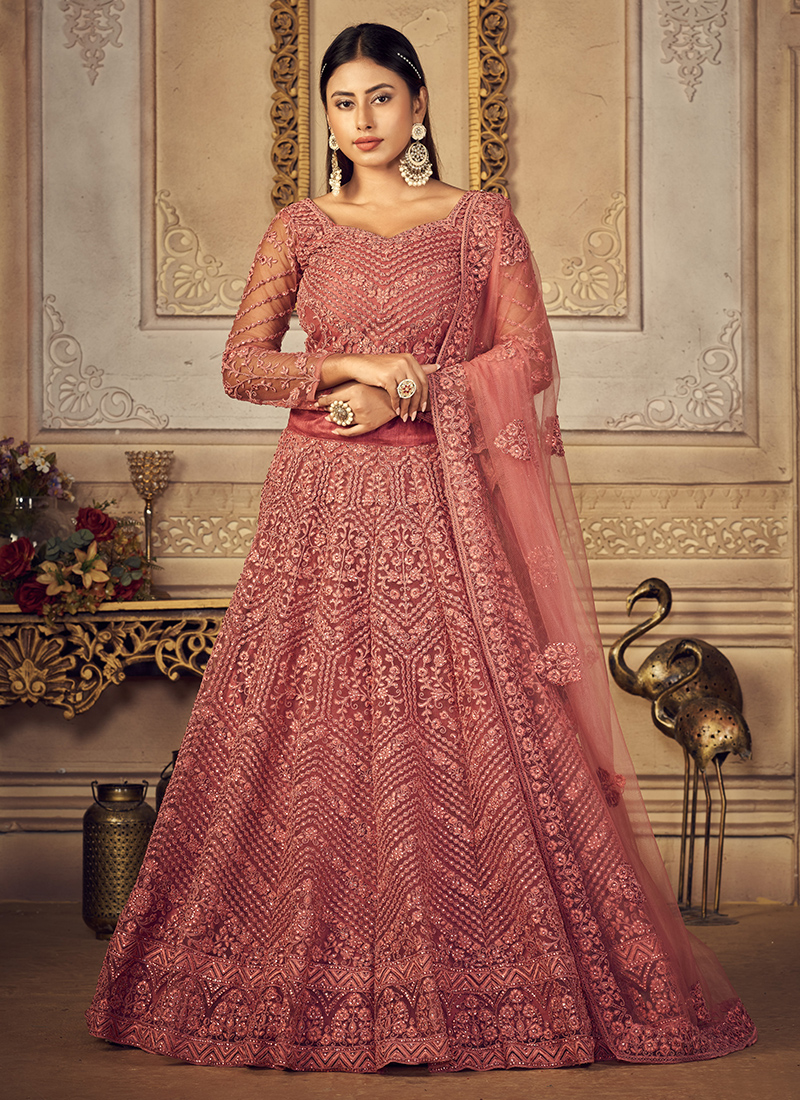 Buy Rose Pink Lehenga Choli online-Karagiri – Karagiri Global