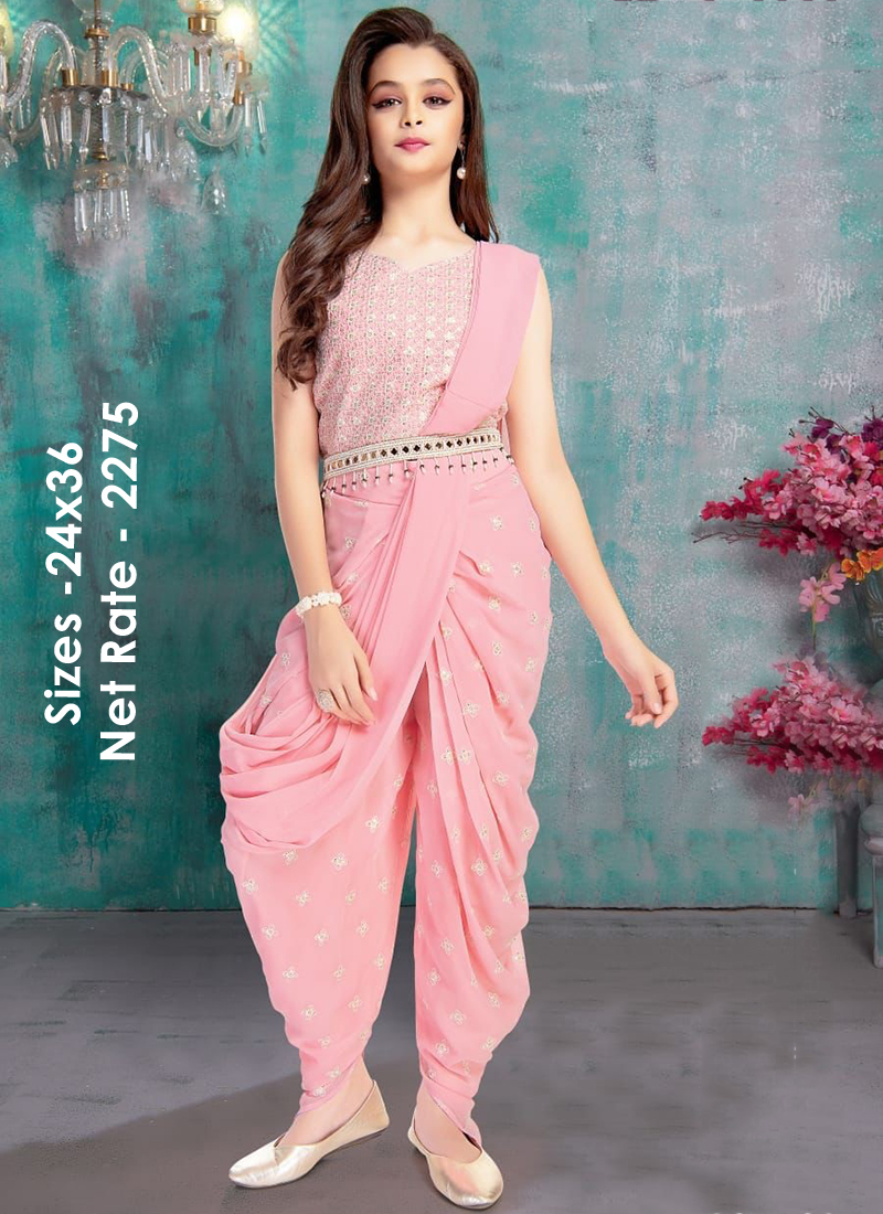 Designer 101728 party wear Imported Lycra Readymade Saree with Readymade  heavy embroidery Blouse in wholesale rate