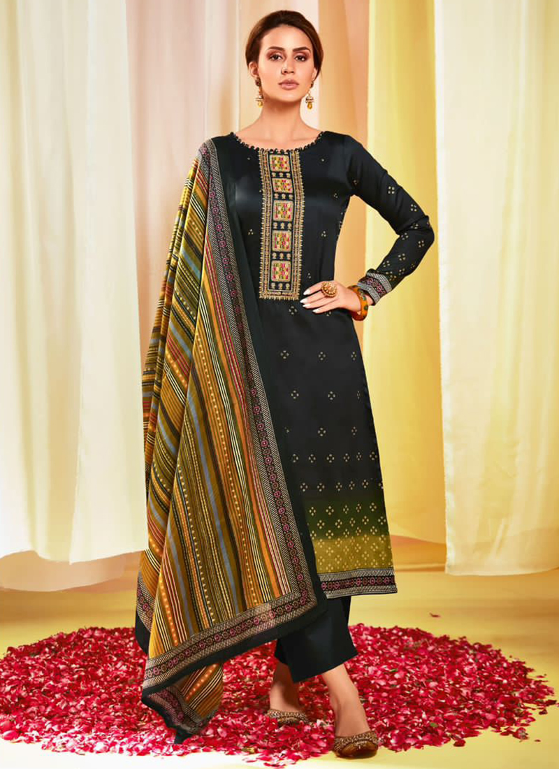 Latest Color Jaam Cotton Suit 4-set -Arihant Fashion Online